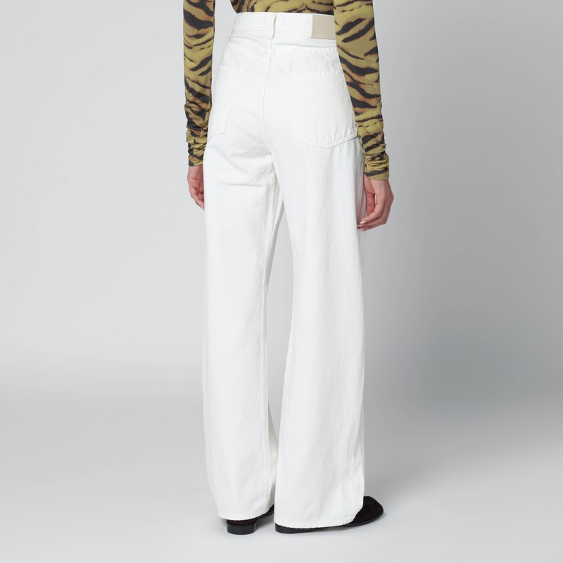 Citizen Of Humanity White Pashmina Ayla Baggy Jeans In White