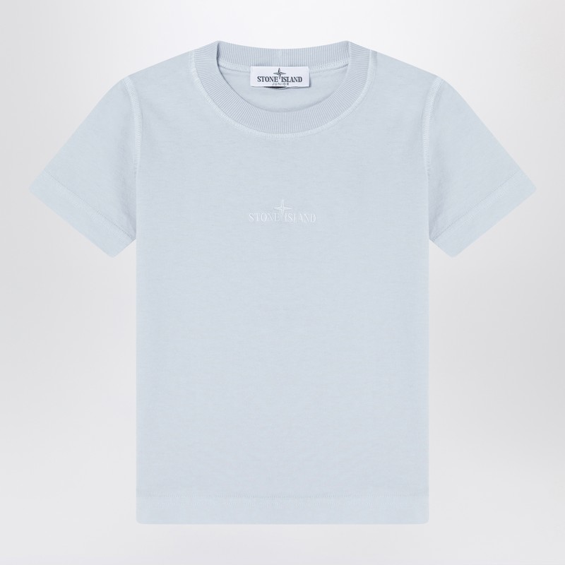 Light blue T-shirt with logo