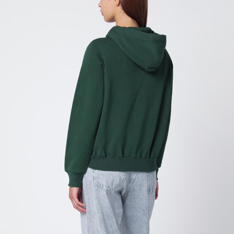 Polo Ralph Lauren Pine Green Cotton-blend Sweatshirt In Green