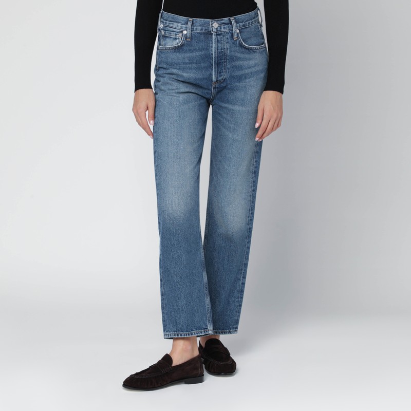 Medium indigo blue Chaya jeans