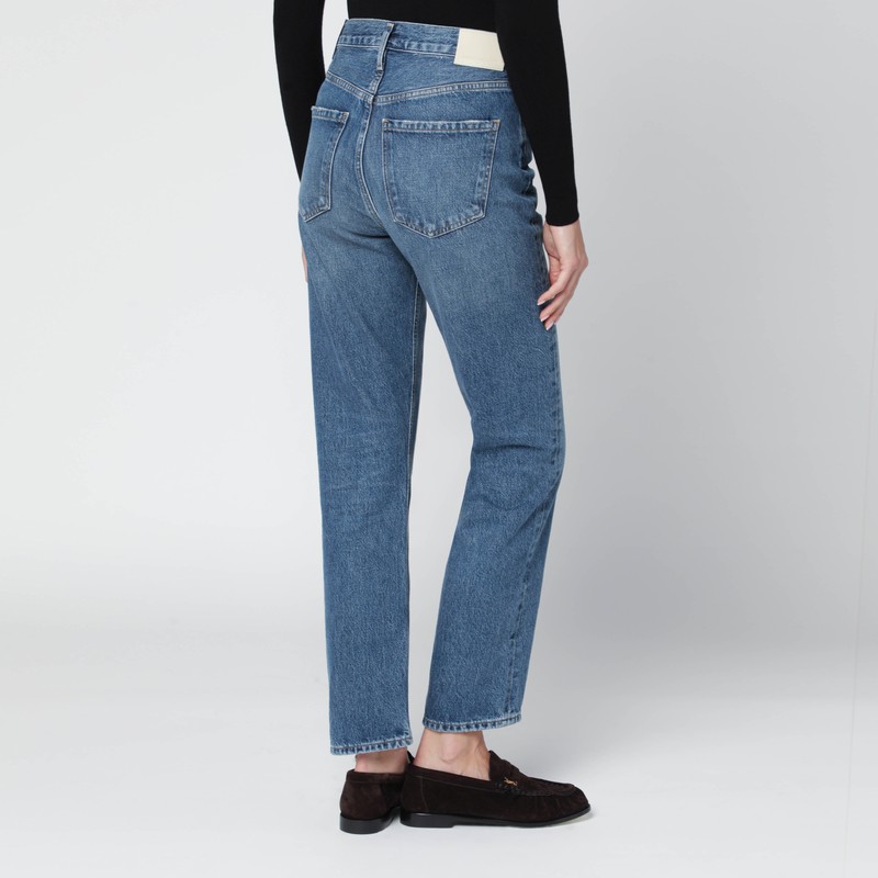 Citizen Of Humanity Citizens Of Humanity Medium Indigo Blue Chaya Jeans In Blue