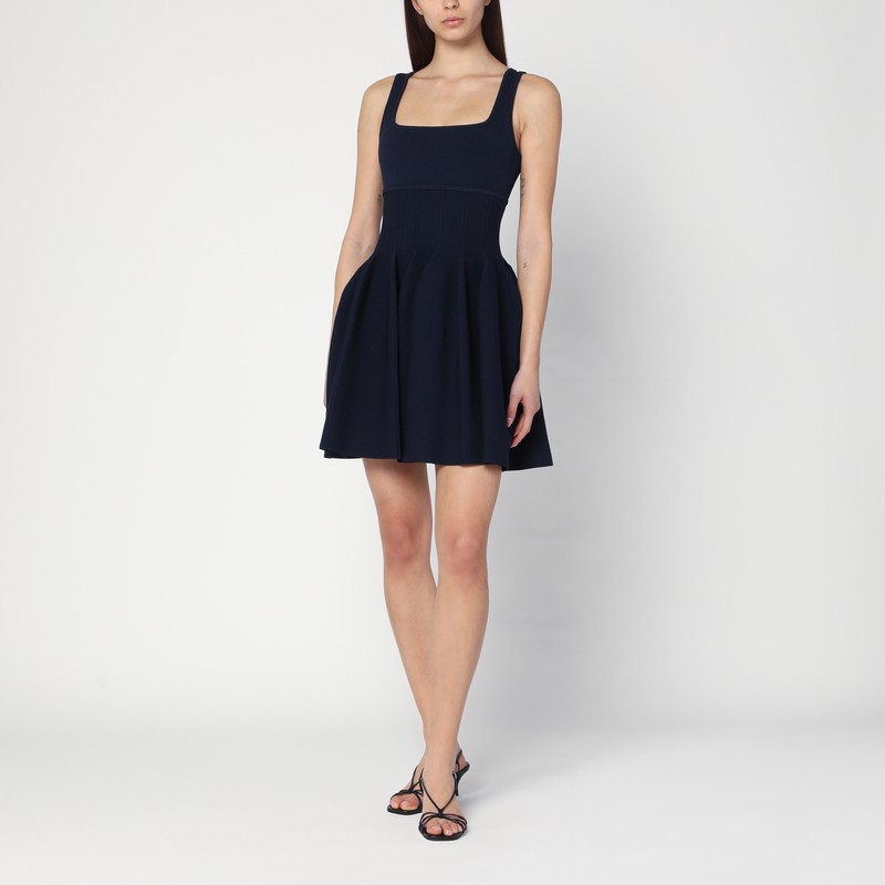 Elektra mini dress in midnight blue