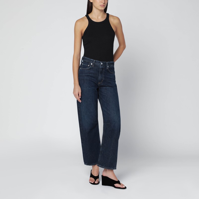 Citizen Of Humanity Dark Indigo Medina Miro Jeans In Blue