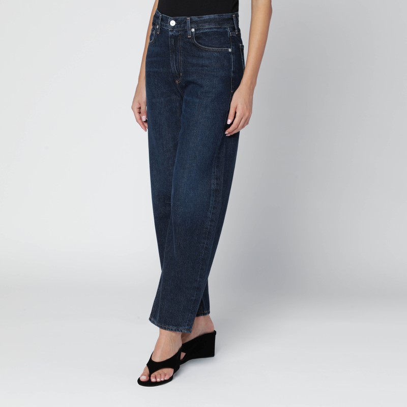 Citizen Of Humanity Dark Indigo Medina Miro Jeans In Blue