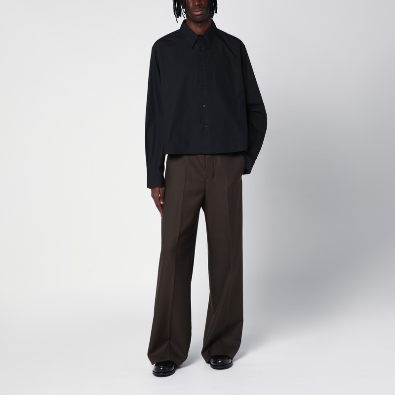 New Amsterdam Surf Association Black Cotton Shirt In Black