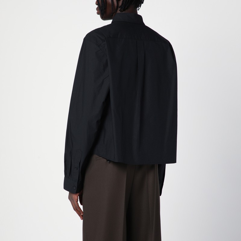 New Amsterdam Surf Association Black Cotton Shirt In Black