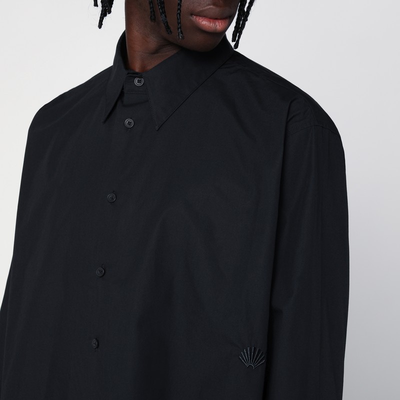 New Amsterdam Surf Association Black Cotton Shirt In Black