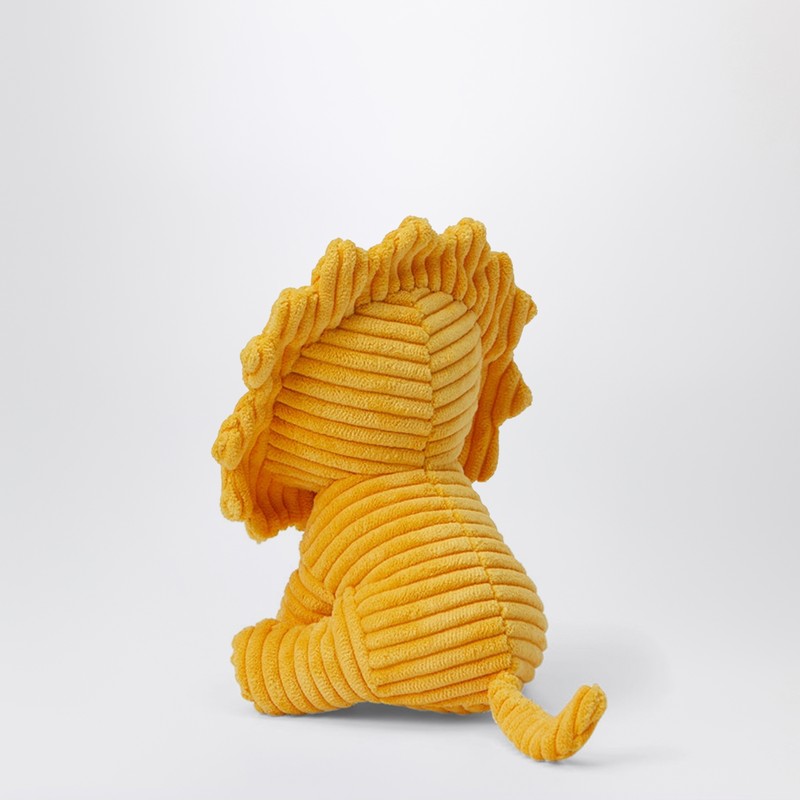 Bon Ton Toys Yellow Velvet Lion Plush 17 Cm In Yellow
