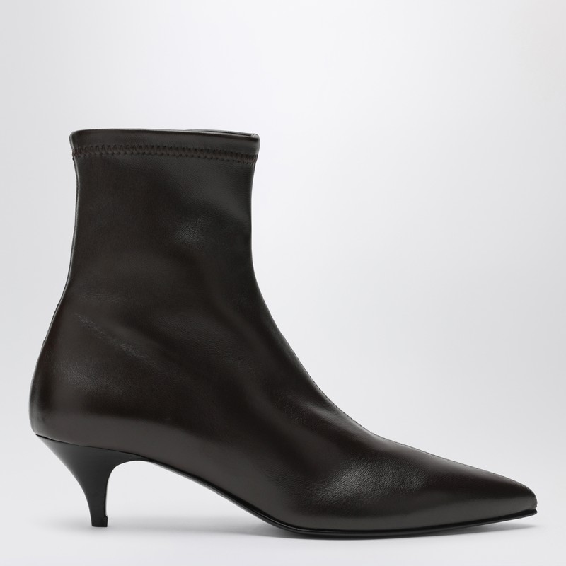 A.emery The Ophelia Ankle Boots In Brown Leather