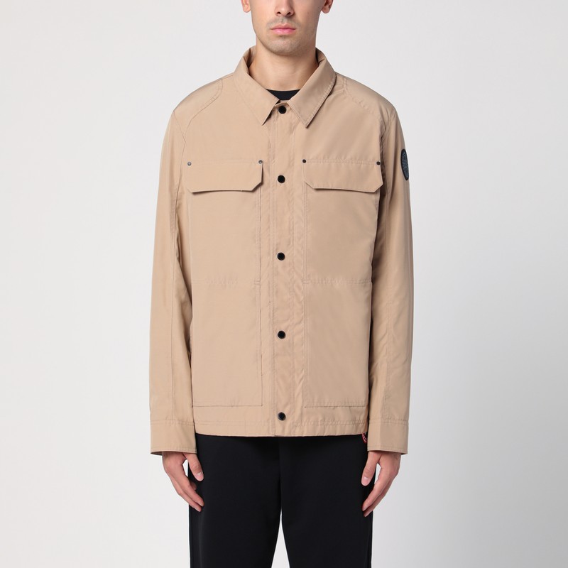 Black Label Burnaby desert sand shirt jacket