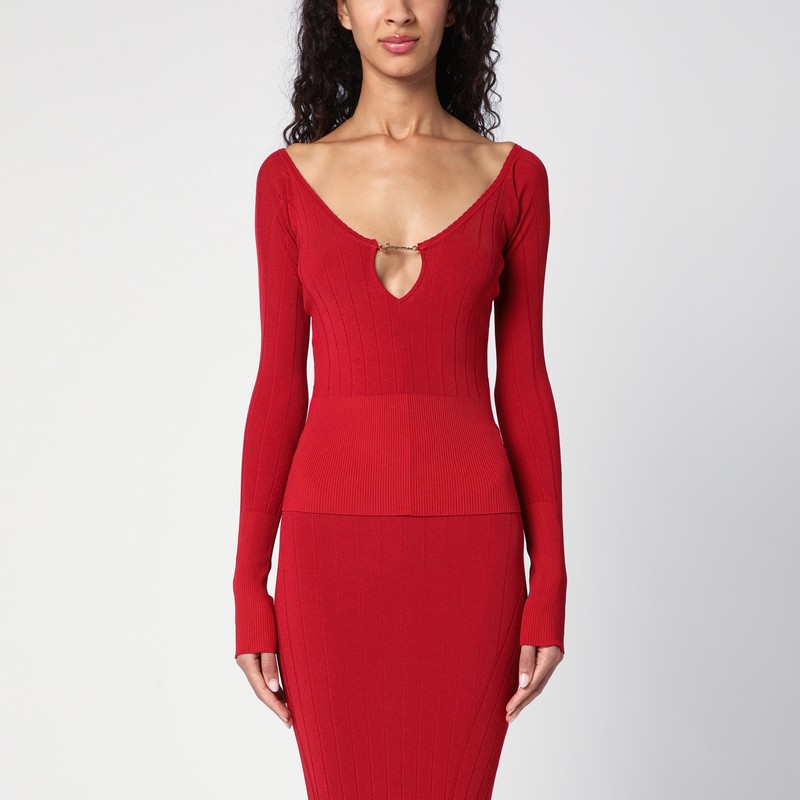 Red Le haut Pralù viscose-blend sweater