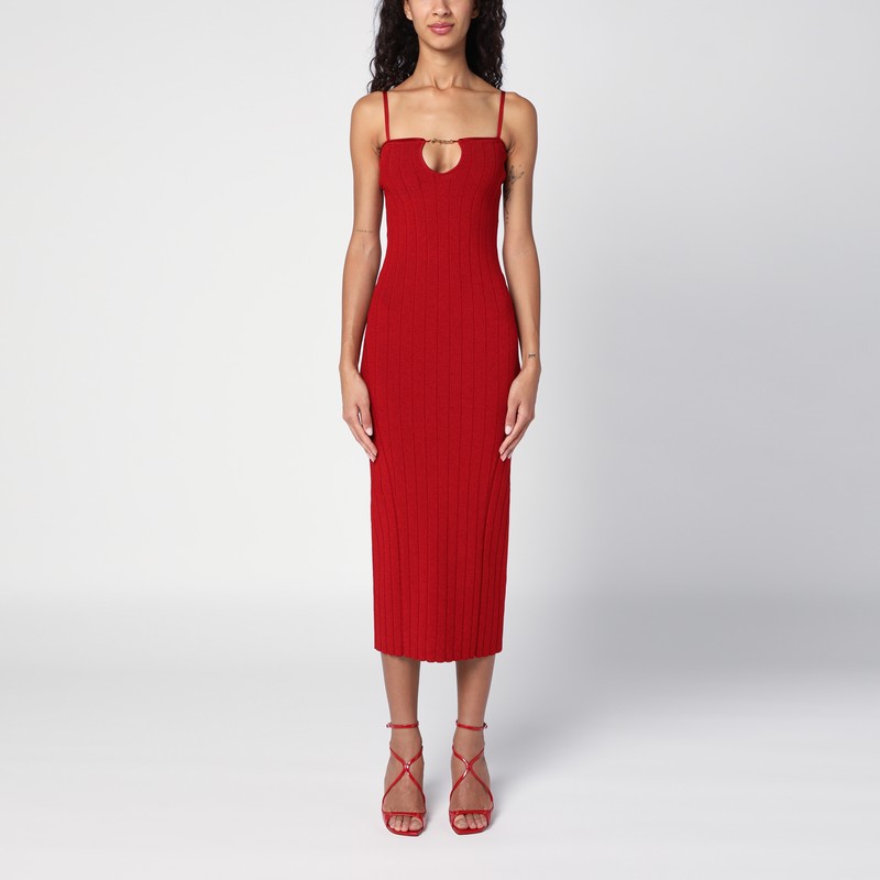 La robe Sierra bretelles red midi dress