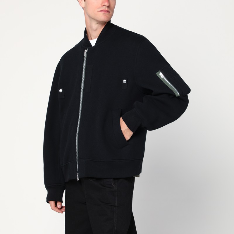 Black zip sweatshirt