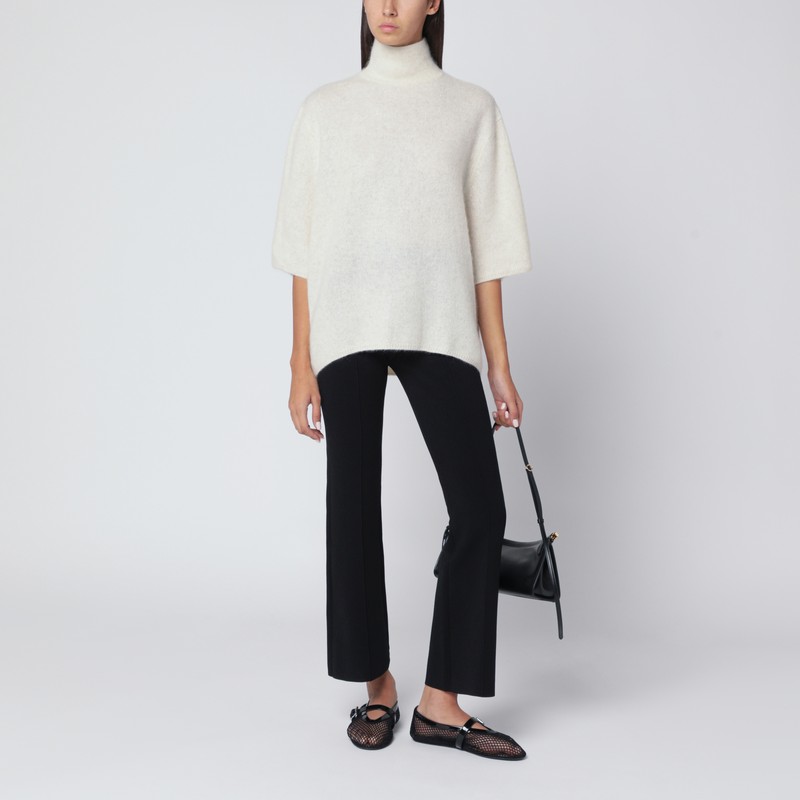 Mark Kenly Domino Tan Mkdt Studio Ivory Kolly Sweater In Yak In Neutral