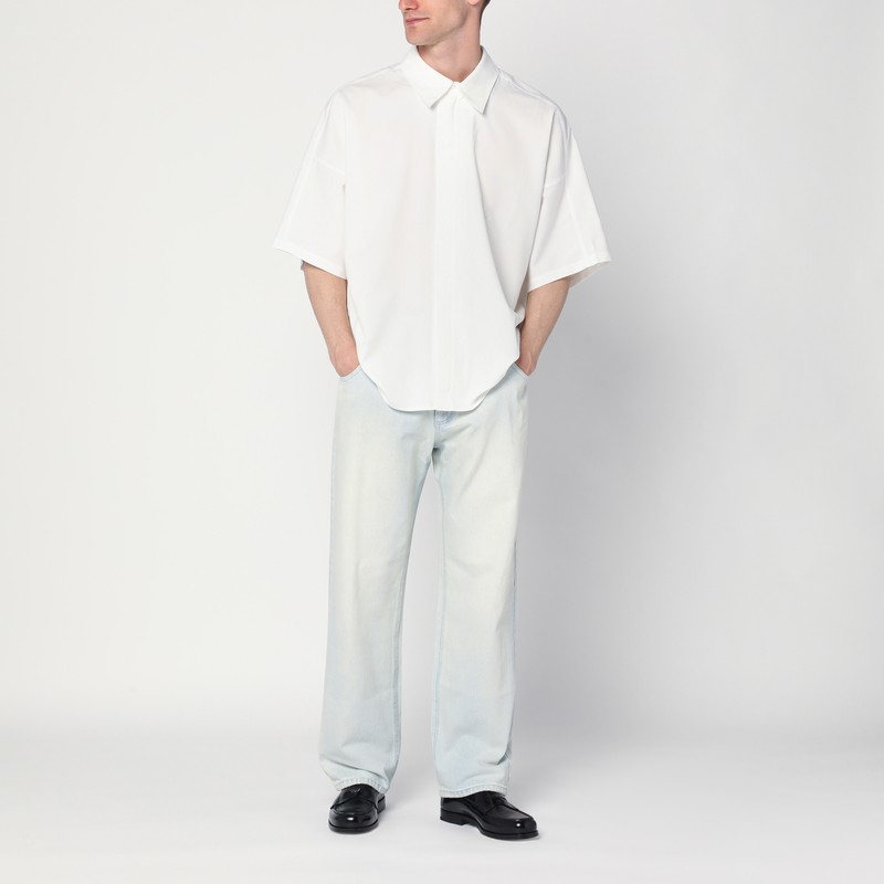 New Amsterdam Surf Association Light Washed Light Blue Jeans In Light Blue