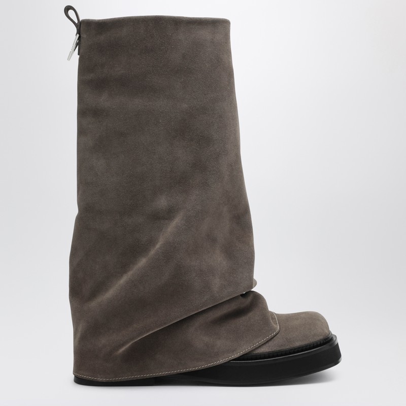 Robin taupe suede Combat boots