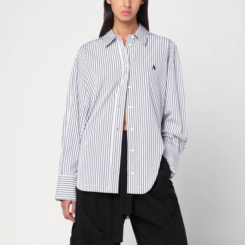 White Diana striped shirt