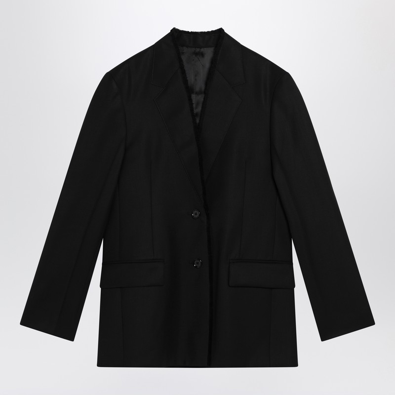 Totême Black Wool Jacket