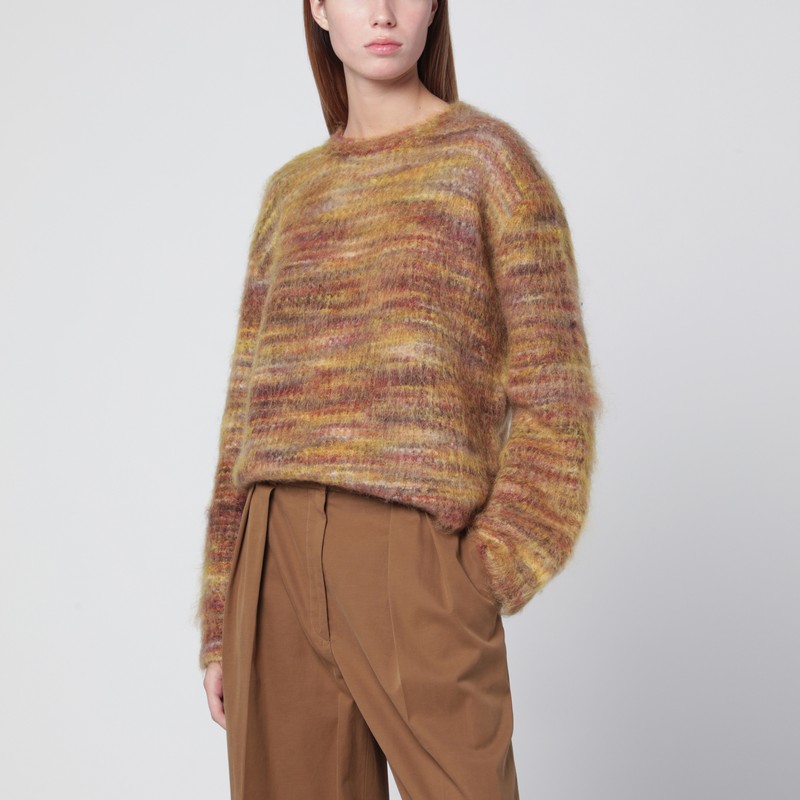 Roberto Collina Multicolour Printed-yarn Sweater