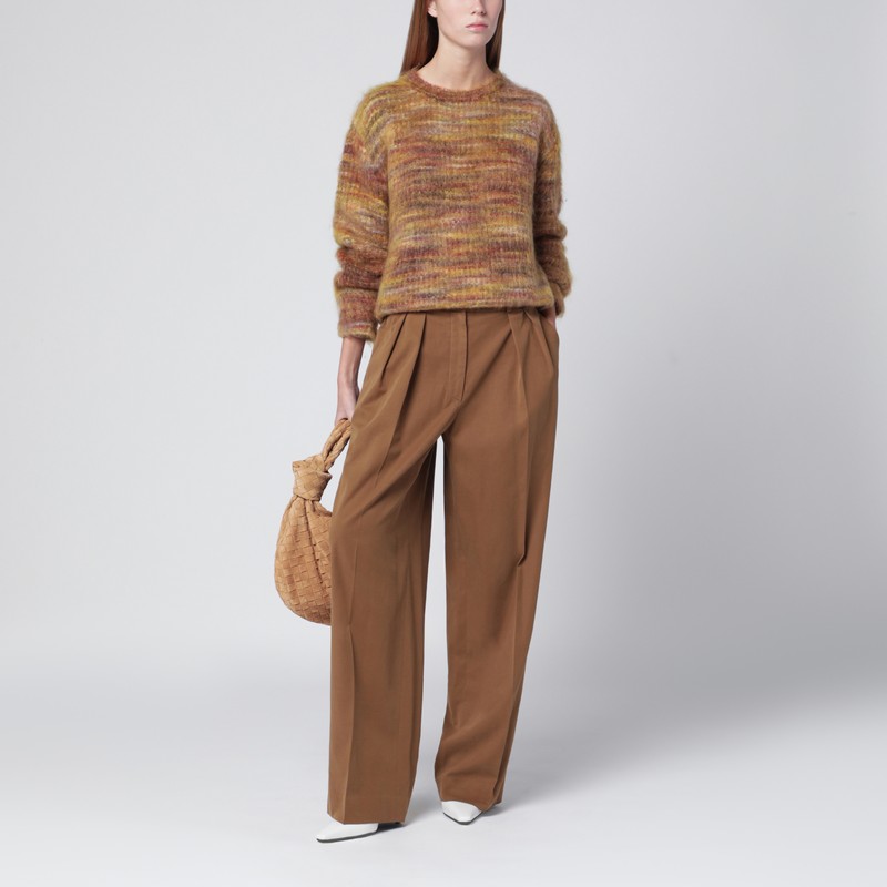 Roberto Collina Multicolour Printed-yarn Sweater In Multi