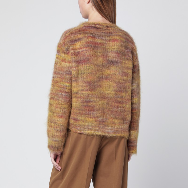 Roberto Collina Multicolour Printed-yarn Sweater In Multi