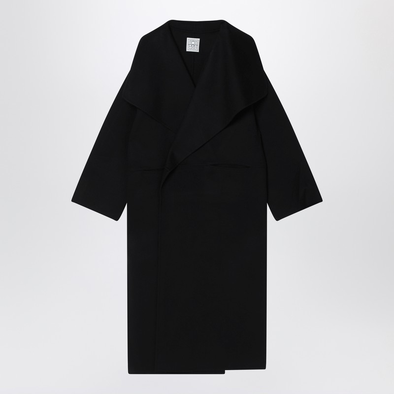 Totême Signature Doublé Coat Black