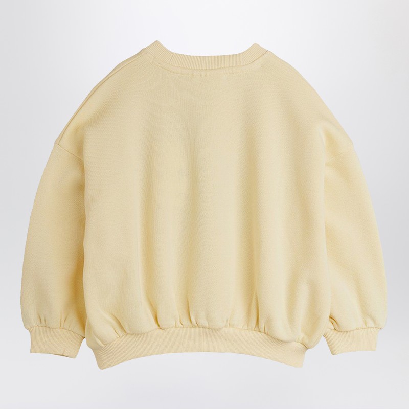 Mini Rodini Mammoth Crew-neck Sweatshirt In Neutral