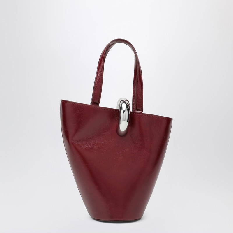 Jacquemus Burgundy The Small Bambola Bag In Burgundy