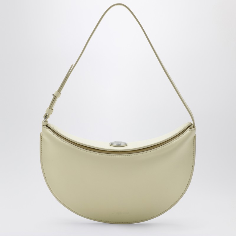 Small Ovalo leather bag in dusty yellow