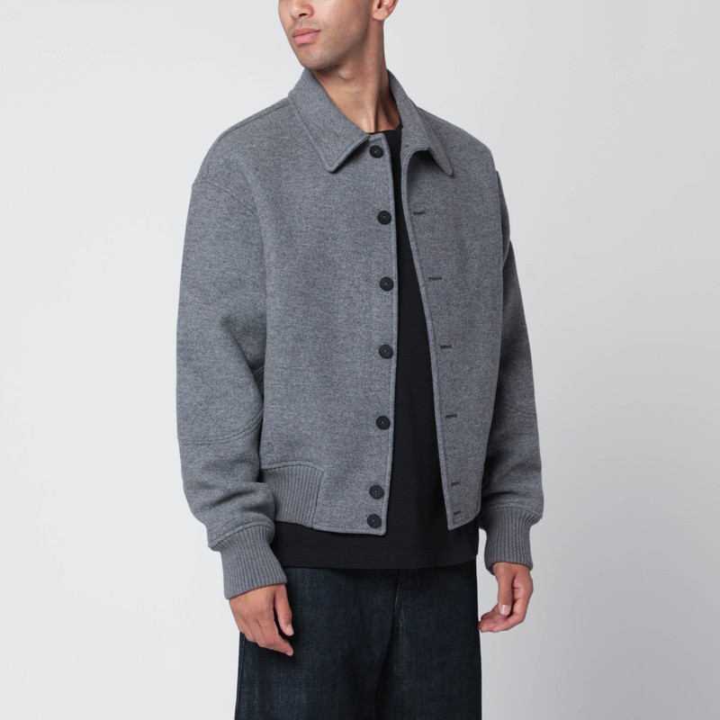Grey wool jacket
