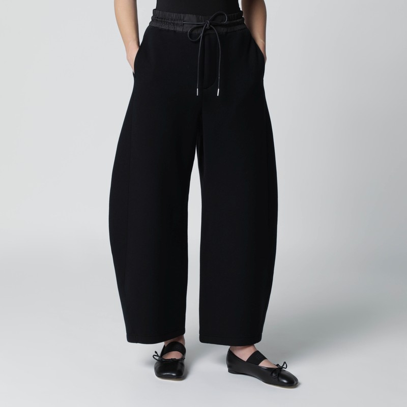 Black jogging trousers