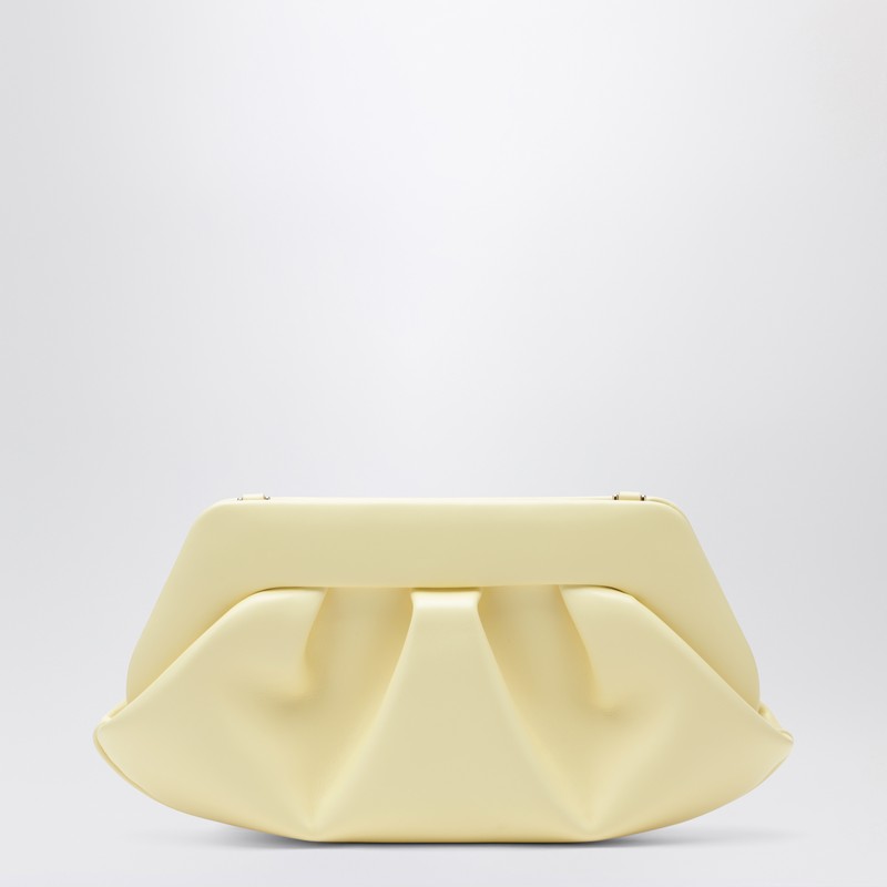 Emera clutch in pastel yellow