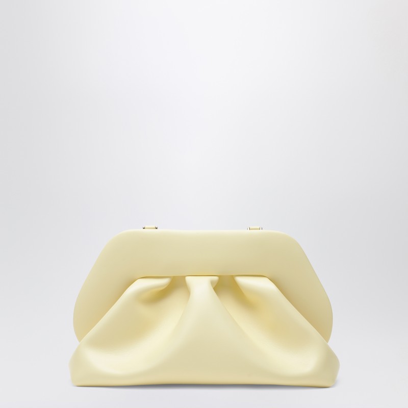 Tia clutch in pastel yellow