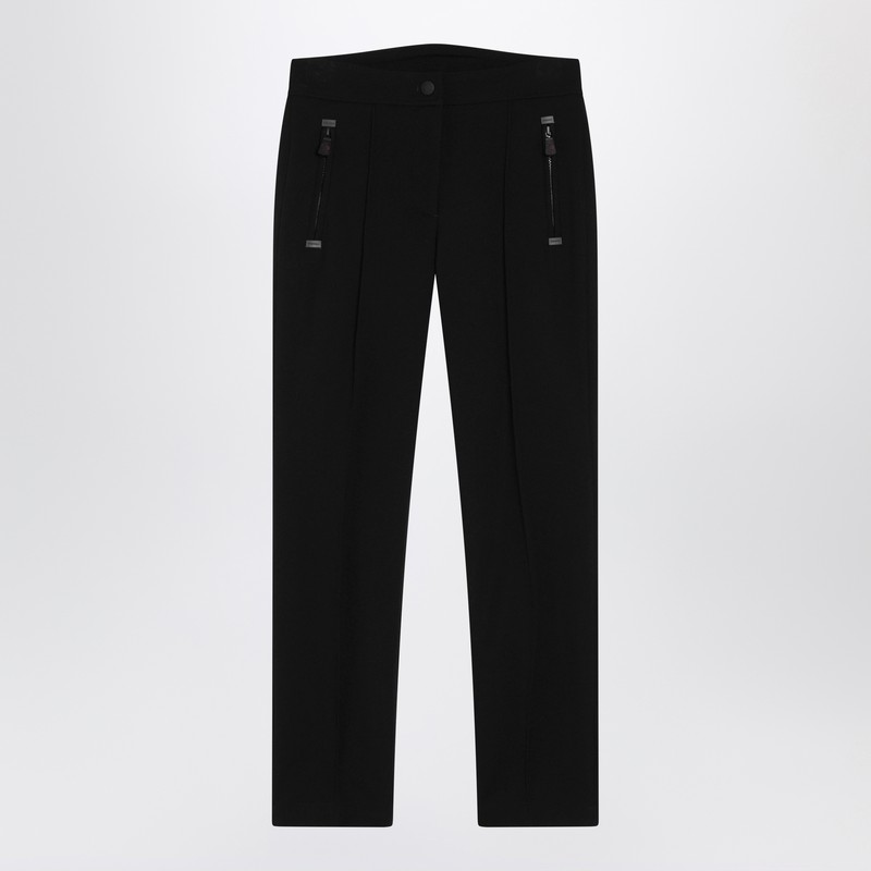Black slim trousers in GORE-TEX