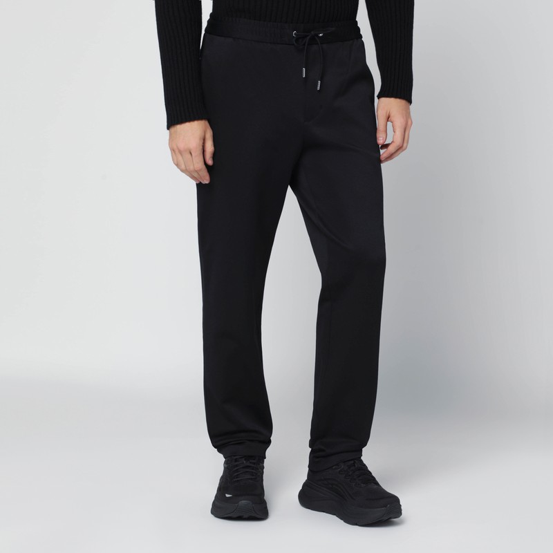 Black jogging trousers