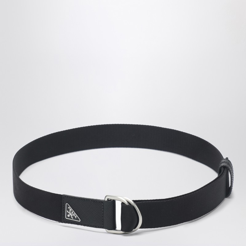 Black Re-Nylon web belt