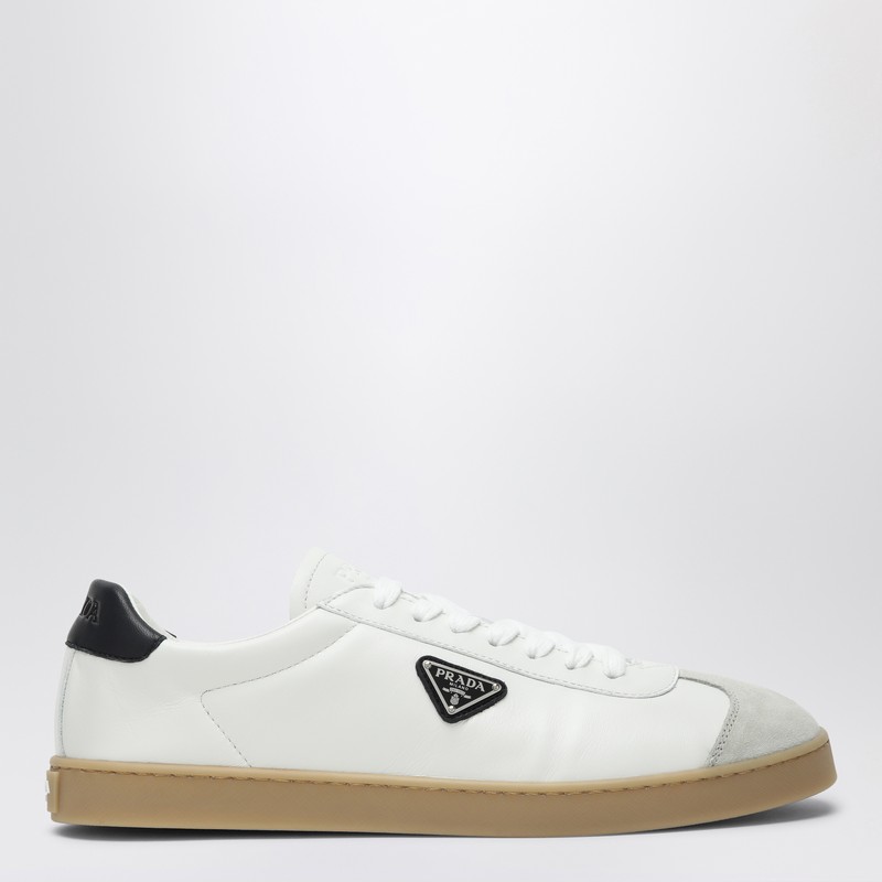 White and blue sneaker lane