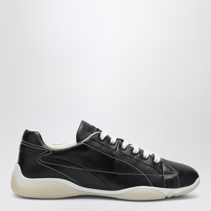 Black nappa sneakers