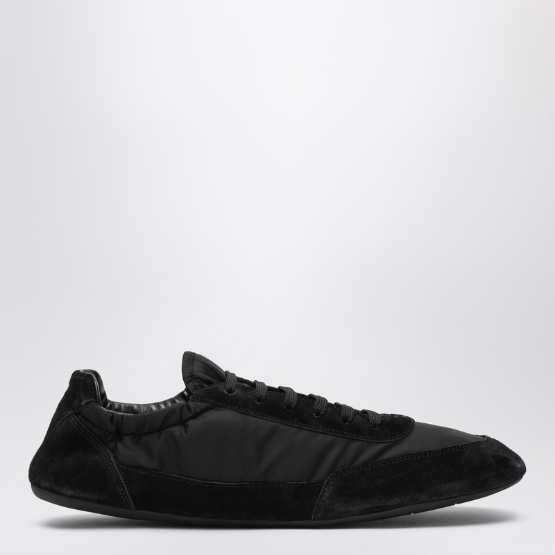 Collapse Re-Nylon and Suede Sneaker - Prada - Modalova