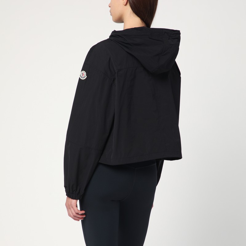 Moncler Snap Button Pockets Hooded Parka With Elasticated Cuffs