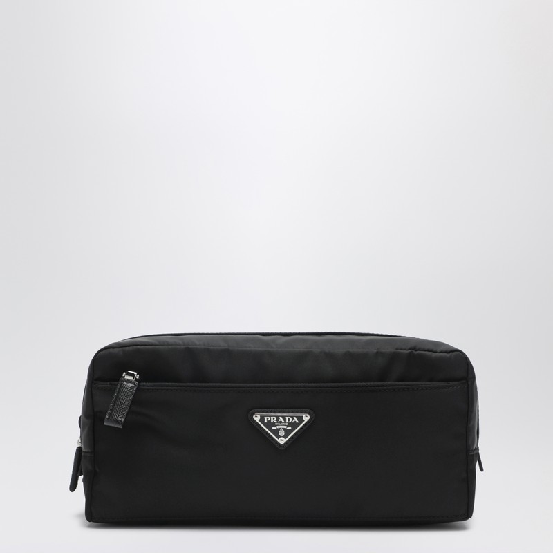 Black nylon beauty case