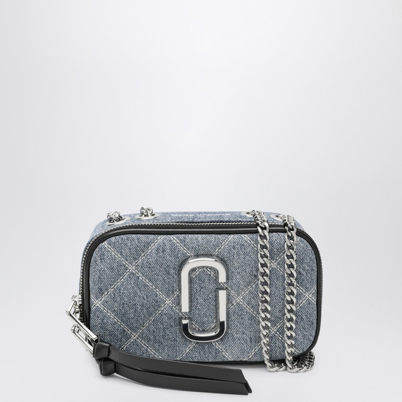 Small crossbody bag The Snapshot in quilted denim - Marc Jacobs - Modalova