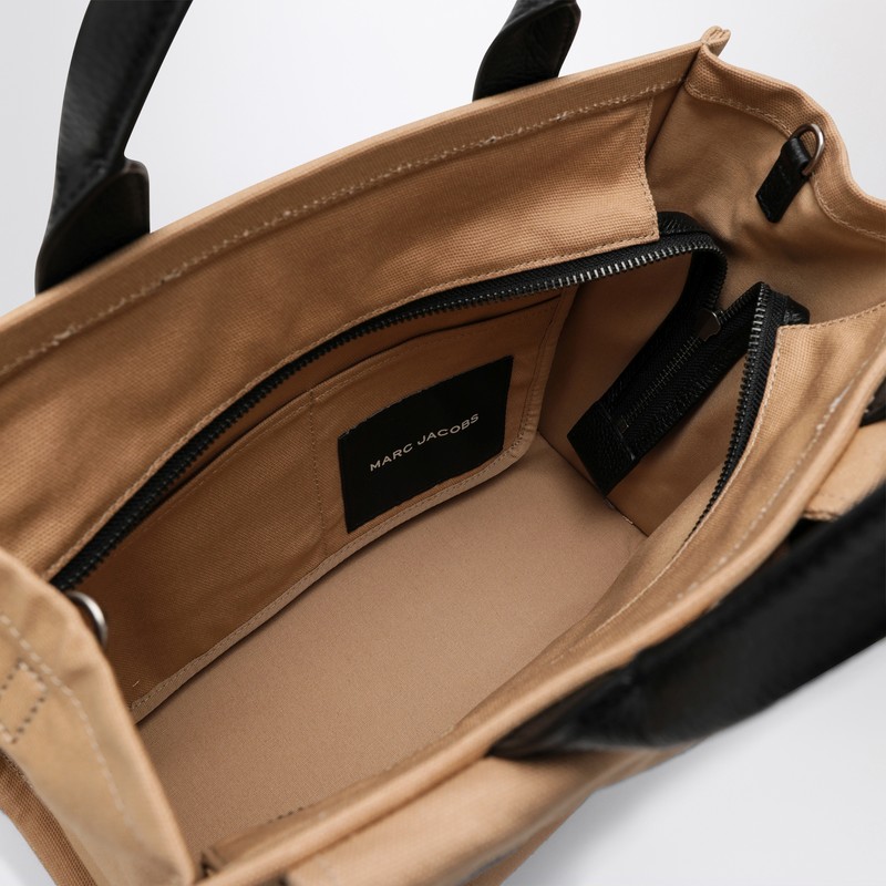 Marc Jacobs Medium Cargo Tote Bag Beige In Canvas In Nude