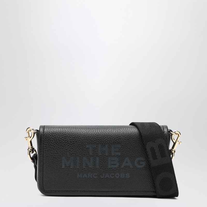 The Mini Bag black leather
