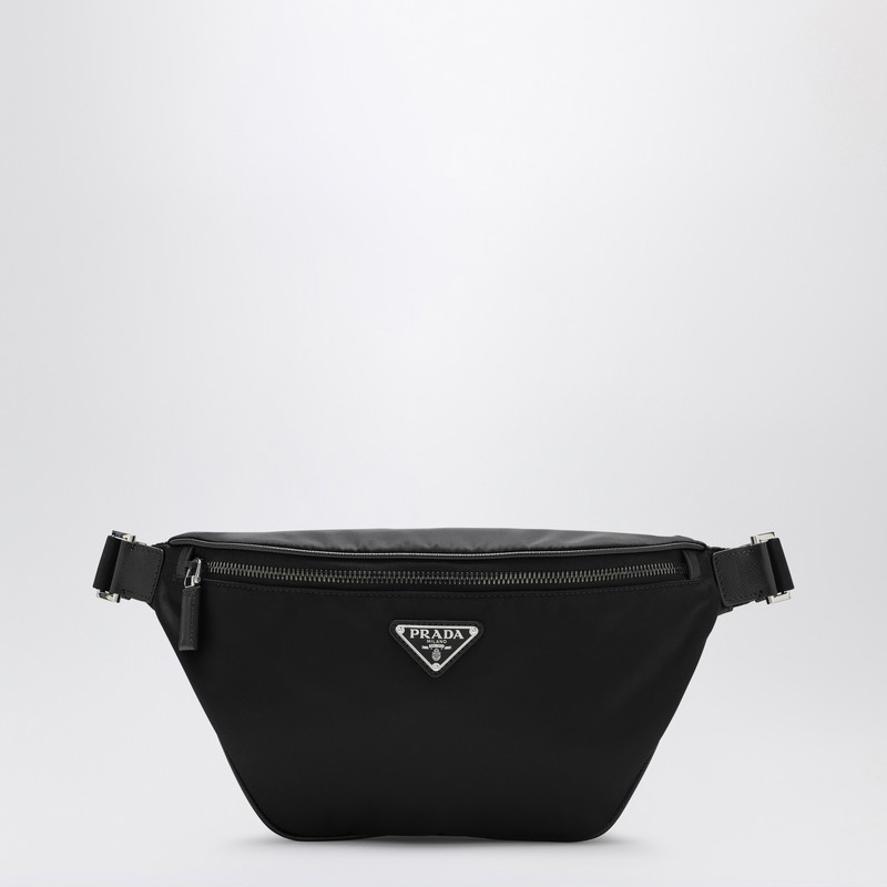 【送料&関税込】Prada Black Re-nylon Belt Bag 26255869_56454042_600.jpg