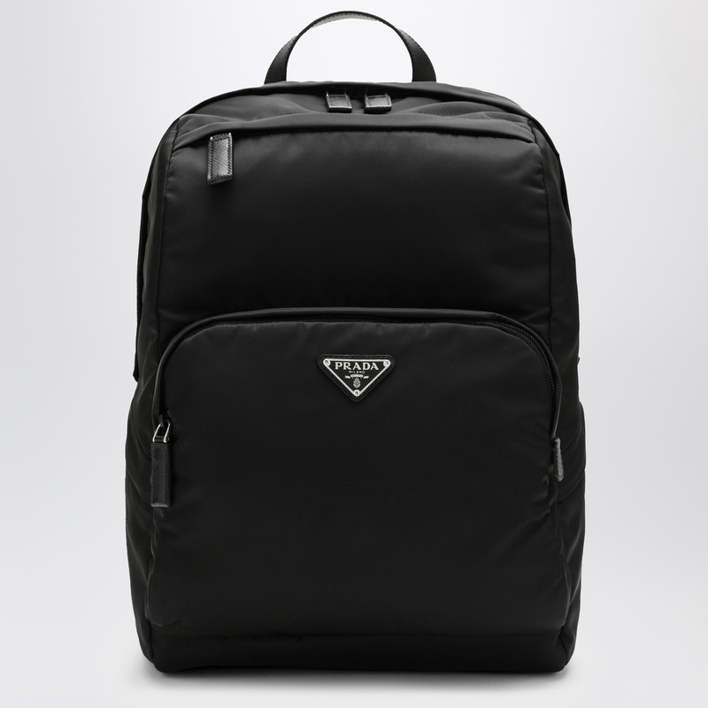 Black Re-Nylon backpack