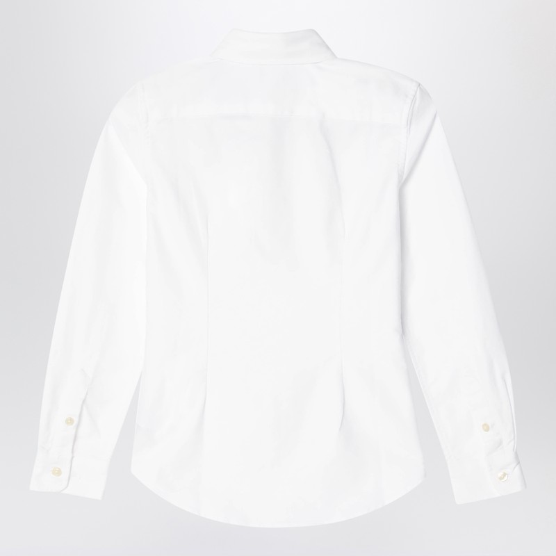 Polo Ralph Lauren White Cotton Button-down Shirt In White