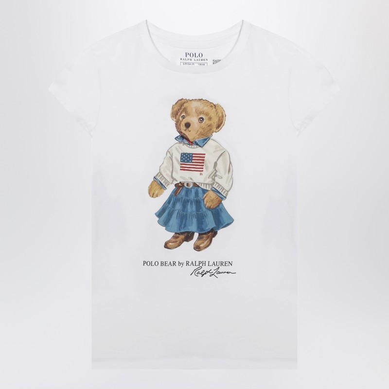 White Polo Bear T-shirt