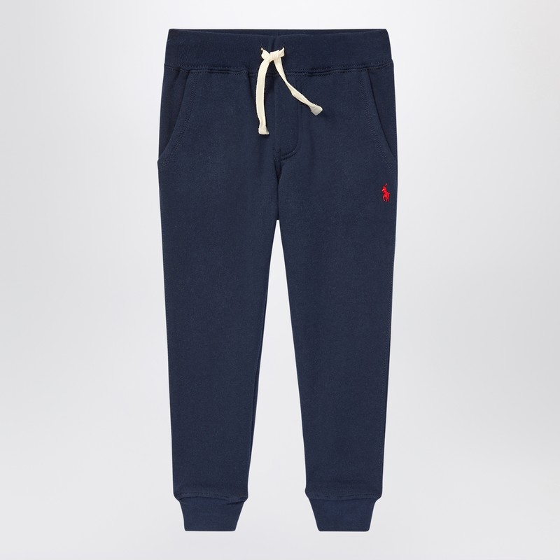 Navy blue jogging trousers