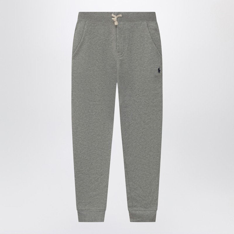 Grey cotton-blend jogging trousers - Polo Ralph Lauren - Modalova